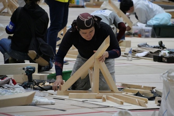 技能五輪全国大会 建築大工職種競技3