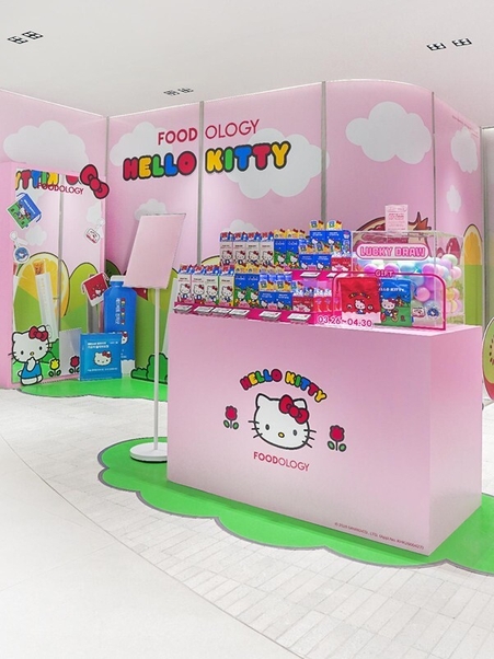 ソウル・明洞に位置する「OLIVE YOUNG N 聖水」ポップアップストア