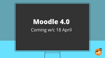 世界標準学習管理システム「Moodle」　 新バージョン4.0が2022年4月18日にリリース　 ～UXが大幅に向上～