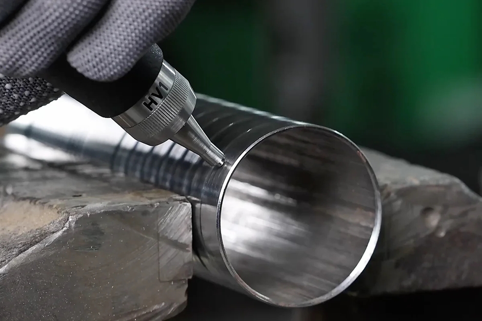 配管の硬度測定