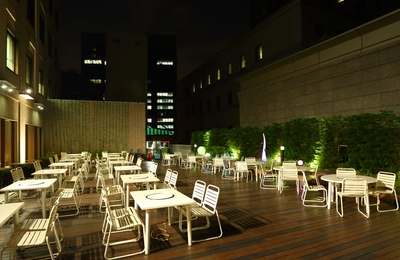 如水会館 ビアガーデン