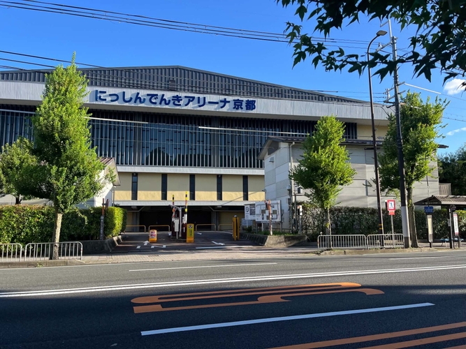 マイファーム西京極近隣に位置する運動公園