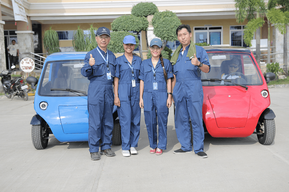 ツネイシCバリューズ子会社、TSUNEISHI C VALUES PHILIPPNES,Inc(フィリピン現地法人)にてEV試乗会を開催