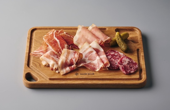 BEERGARDEN 赤城山生ハム盛り合わせ(Hutte Hayashi Restaurant)