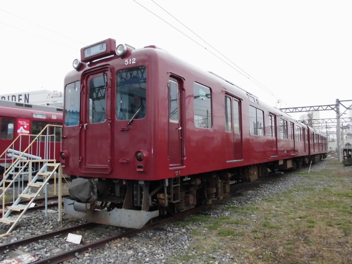 612号車―512号車（２両編成）