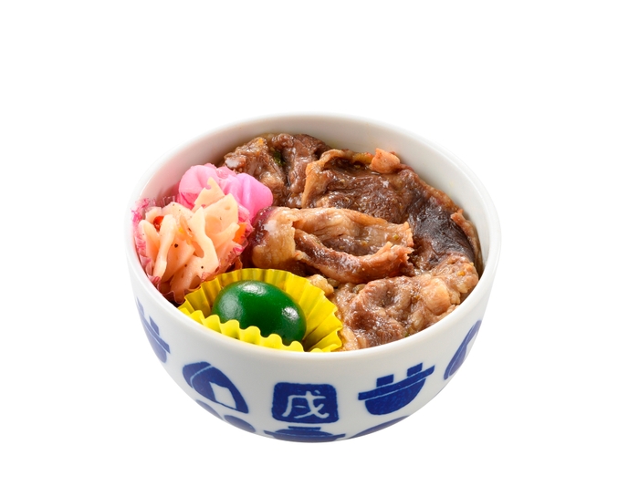 常陸牛山椒風味カルビ弁当(記念丼付き)