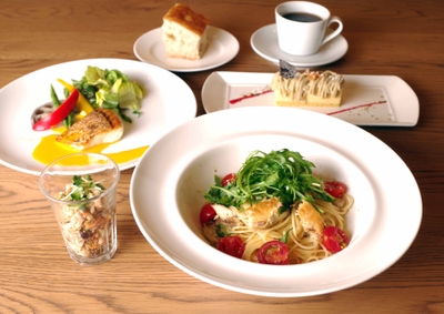 「sacco(サッコ)」で提供しているランチ 当日はブッフェスタイルで提供予定(イメージ)