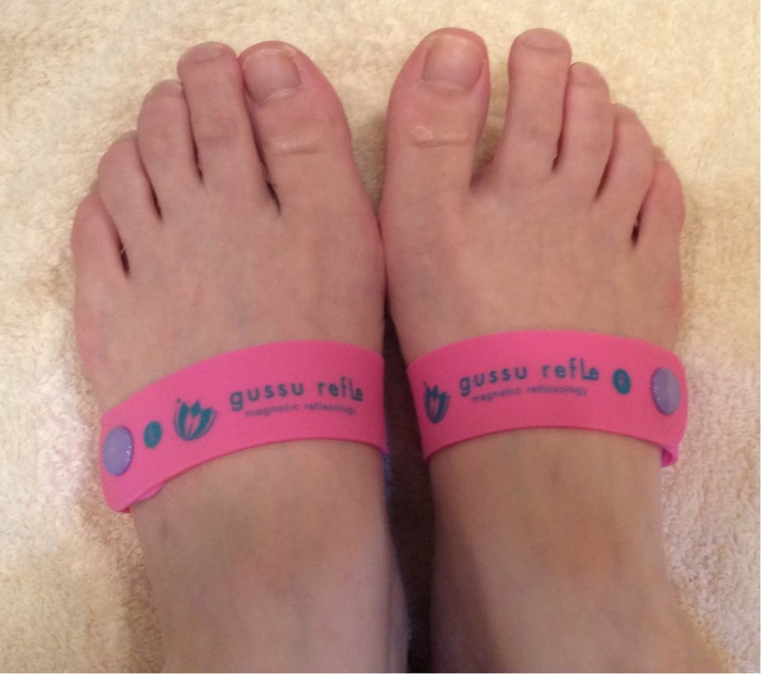 装着イメージ(足の甲)