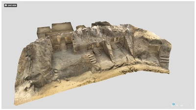 インド共和国カンヘーリ石窟の三次元モデルをSketchfabで公開しました