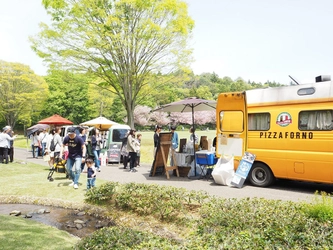 ゴールデンウィークは美術館でピクニック！ DIC川村記念美術館の庭園に窯焼きピザやお弁当のお店が出店