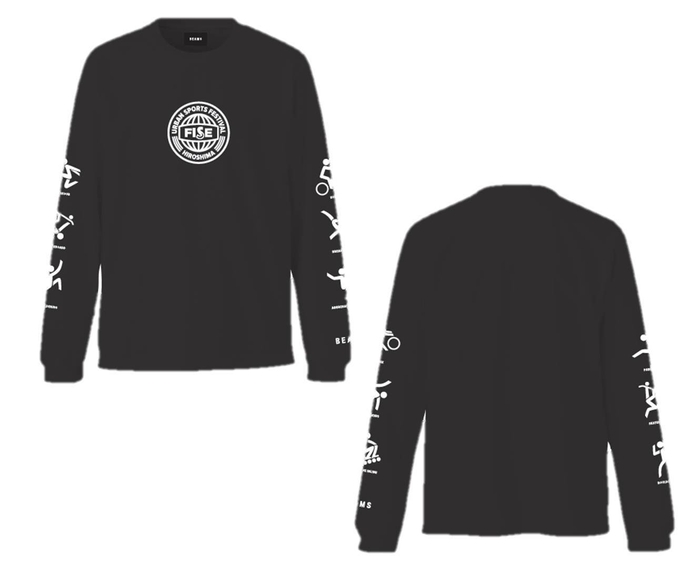 LONG SLEEVE TEE BLACK 5,000円（税抜）