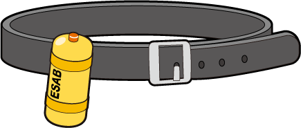 アプライト電器株式会社
人に装着できる小型モデル「ESAB-Hmini」概念モデルを発表