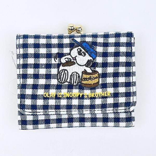 オラフのネイビーチェックシリーズ