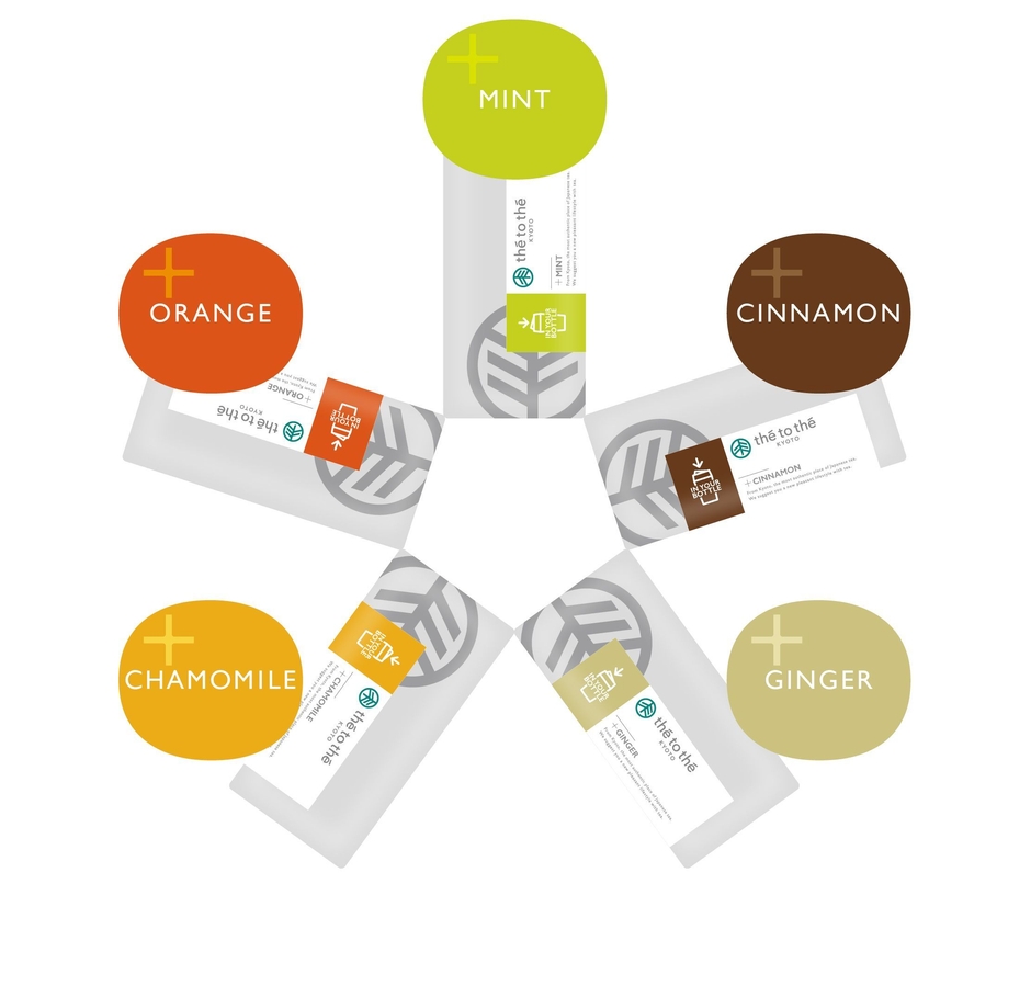 気分に合わせて選びたい5種のフレーバー