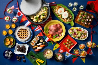 「リーベルホテル大阪」『万博気分を味わう 世界を巡る 夏のディナー＆スイーツブッフェ』を7月18日より開催！