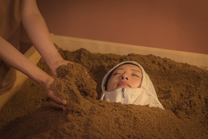 自然発酵による発酵熱は約60~70度。体感で40度前後に