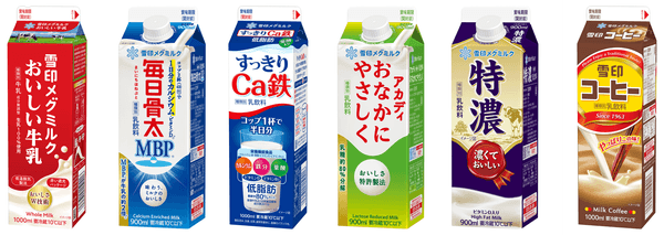 賞味期限延長商品画像(一部)