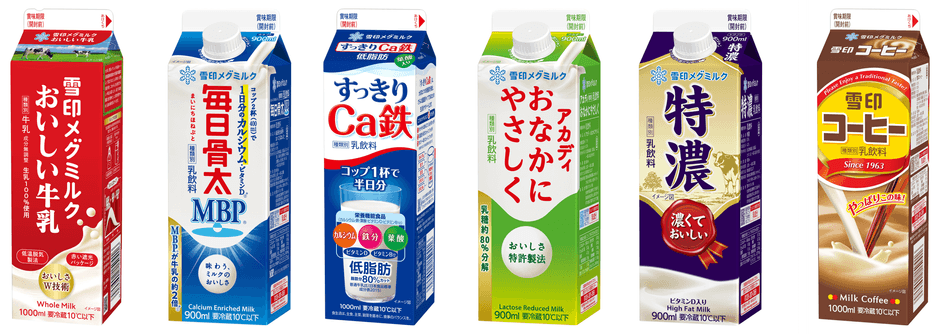 賞味期限延長商品画像(一部)