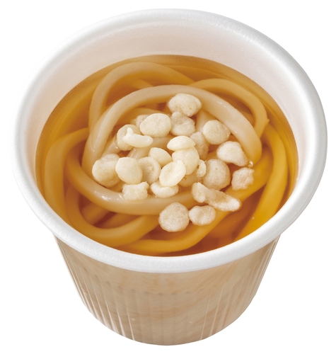 だしを味わう ミニ素うどん 93円(税込100円)