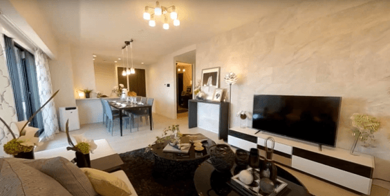 近鉄不動産 モデルルーム(マイクロドローンにて撮影)