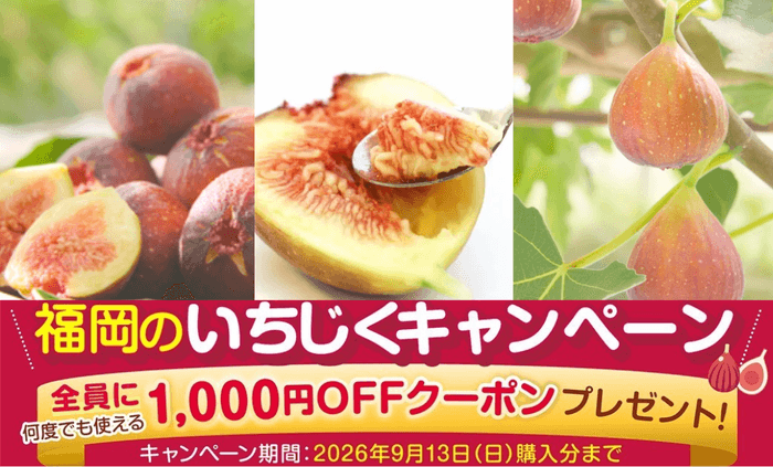 福岡のいちじくキャンペーン