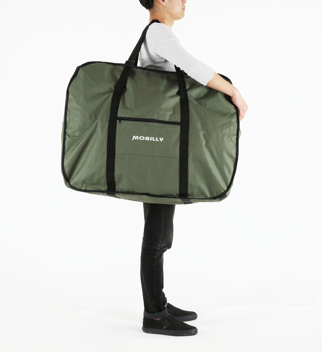 MOBILLY 20インチ収納バッグ 持ち運びイメージ