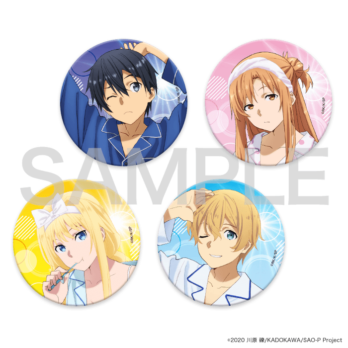 【AGF限定】キラキラ缶バッジセット モーニングルーティン