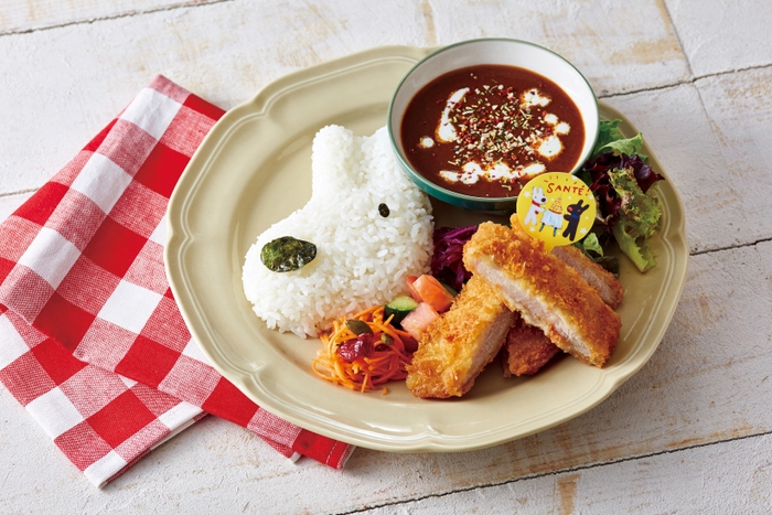 おてんばリサのカツカレープレート