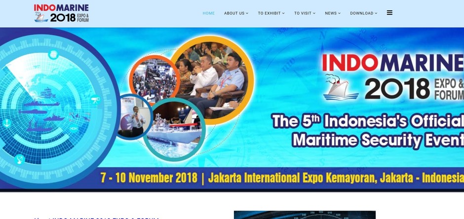 インドネシア海事エキスポとフォーラム 2018年