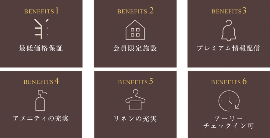 6つの特典