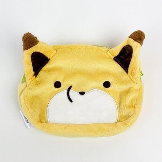 タヌキとキツネのポーチ特集