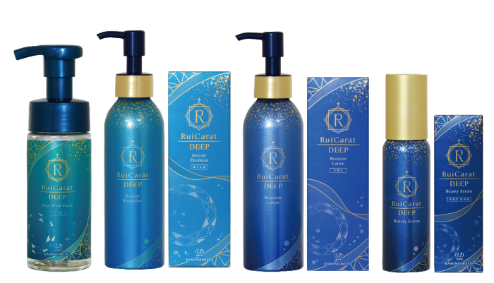近畿大学×加美乃素本舗　共同開発スキンケアブランド刷新　近大マグロ由来コラーゲン配合「ルイキャラットDEEP」4品を発売