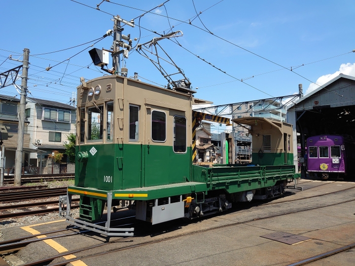 嵐電モト1001号車