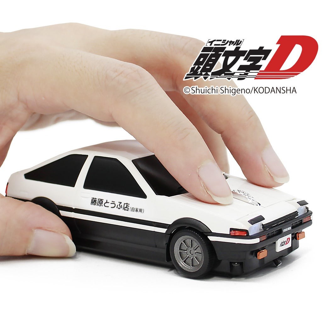 【新商品】リトラクタブルライトが開閉！『頭文字D』AE86マウス刷新モデル予約開始