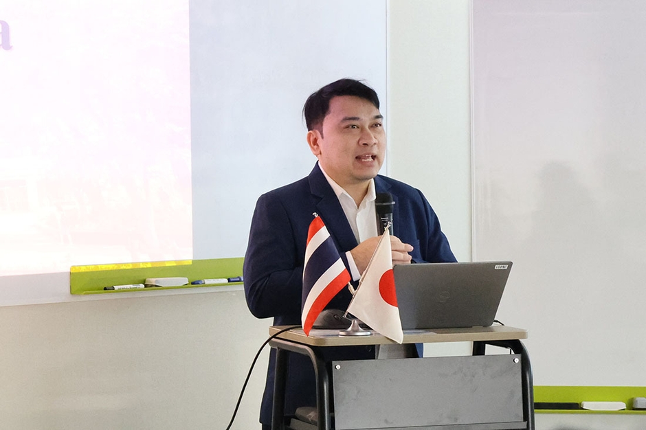 タイ政府デジタル経済推進庁・ODOS日本国責任者 Dr. Kitti Koonsanit 氏の挨拶