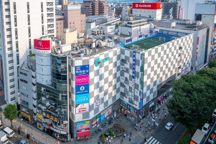 TOPS Football Park 立川駅フロム中武 屋上