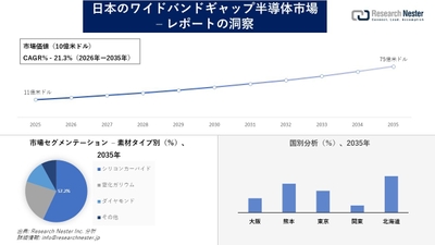 日本のワイドバンドギャップ半導体市場