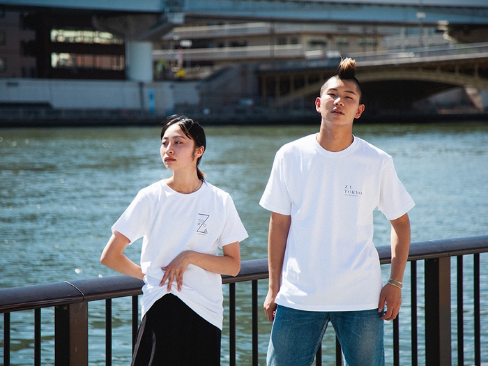 ZA TOKYO グラフィックデザインTシャツ 09