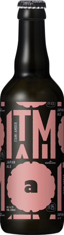ITAMI BEER アンバー 330ML瓶詰