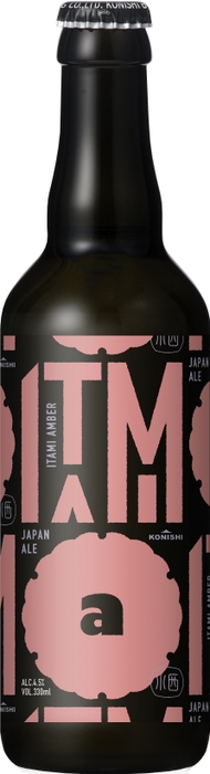 ITAMI BEER アンバー 330ML瓶詰