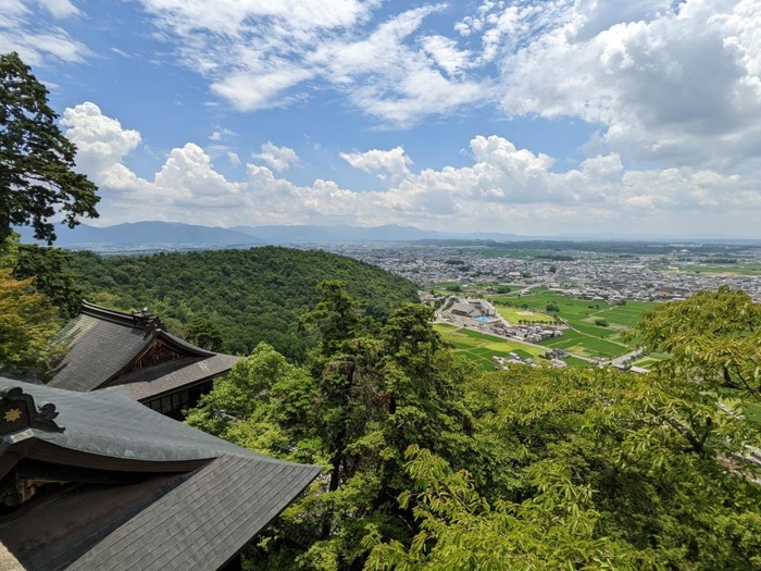 本殿からの風景