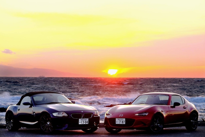 ロードスターRFとBMW Z4 Mロードスター