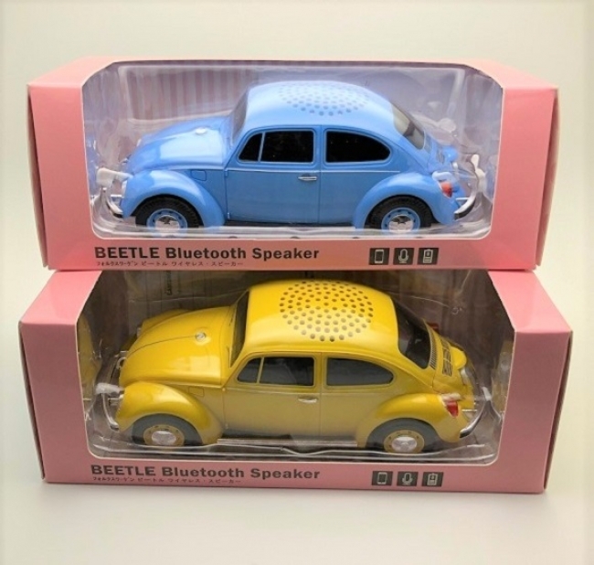 新商品 曲のテンポに合わせてライトが点滅 高性能 ｖｗクラシックビートル Bluetoothスピーカー Newscast