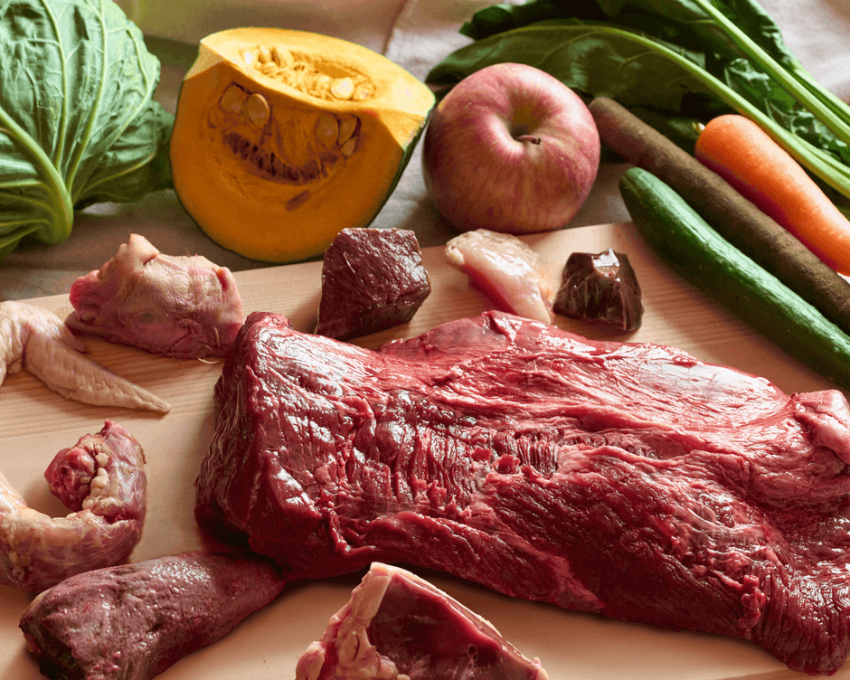 厳選した食材たち