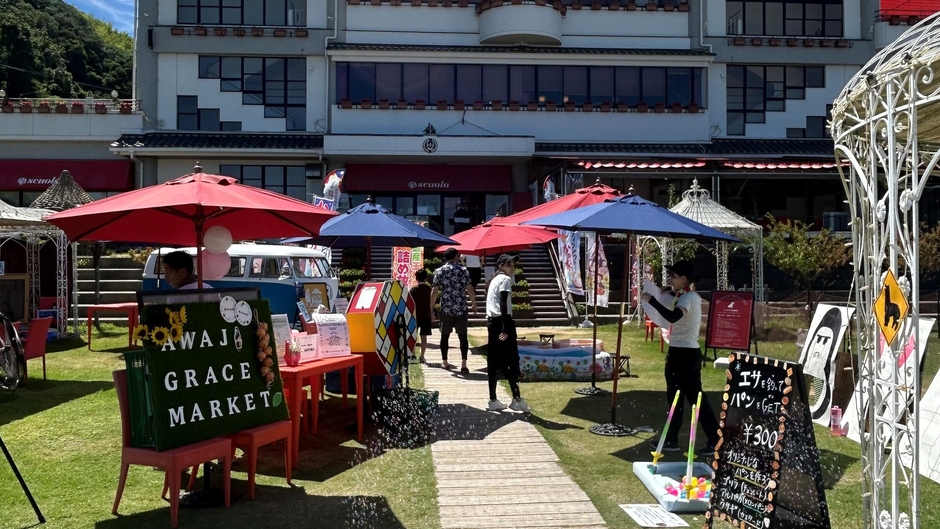 ▲前回の『Awaji Grace Market: Summer Edition』の様子