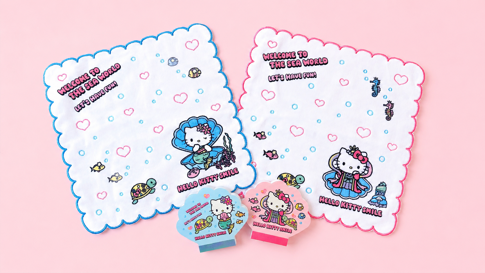 ハローキティ ファン必見!持ち運び必須の新商品が登場
「HELLO KITTY SMILE」限定 新作ステーショナリー&タオルを6月24日より発売!