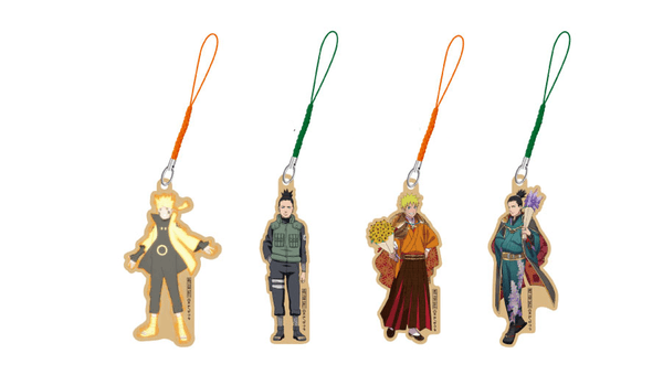 ▲チケット購入者限定 描き下ろしイラストを含む木製ストラップ（4種） ※数量限定、なくなり次第終了(ランダムで1つプレゼント） ※画像はイメージ