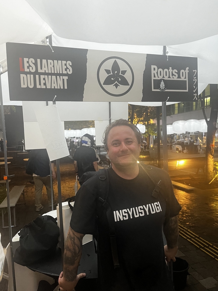 日本で修行を積み、フランスで蔵を始めたLes Larmes du Levantの蔵元杜氏 グレゴワール・ブッフ氏