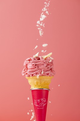 いちごのお花ソフト～ホワイトチョコ＆ベリー～