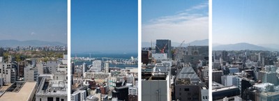 (左から)景観(西)/景観(北)/景観(東)/景観(南)
